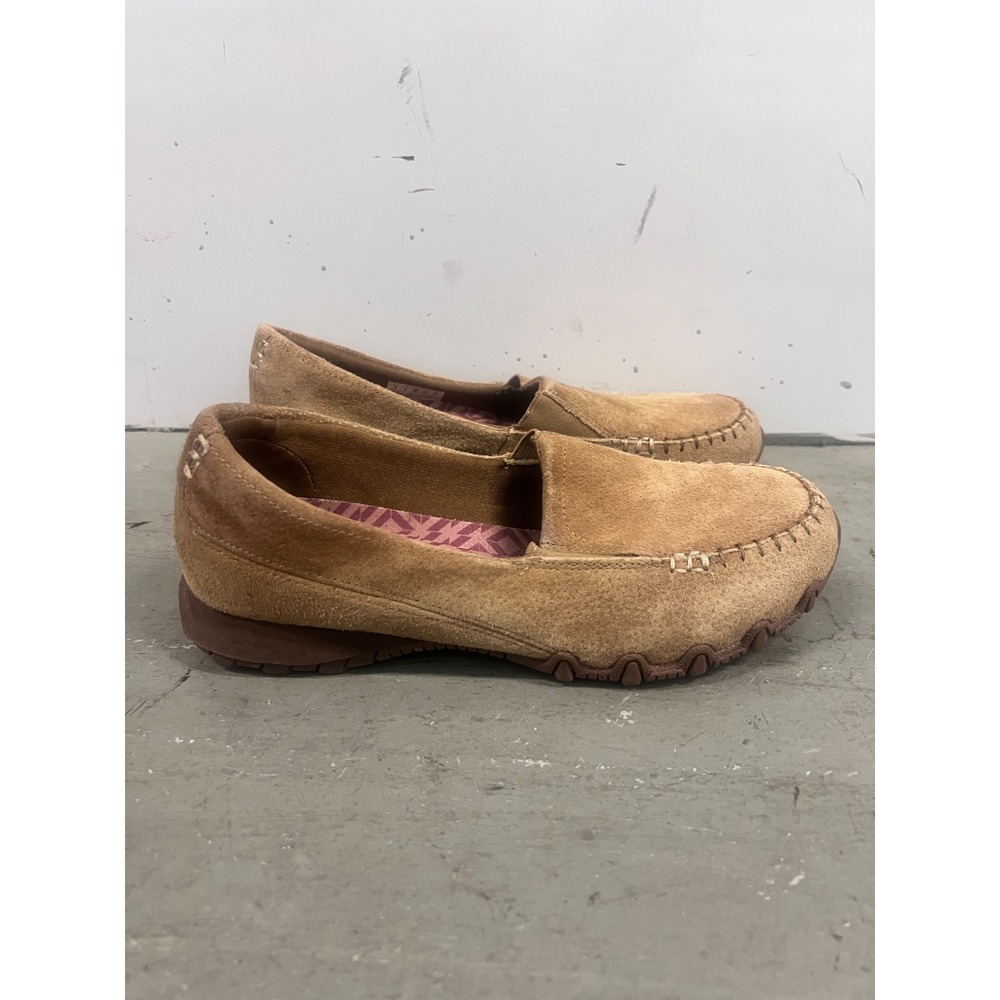 Skechers Wayfarer Loafers Women US 8 Brown Relaxed Fit Memory Foam Slip On Shoes